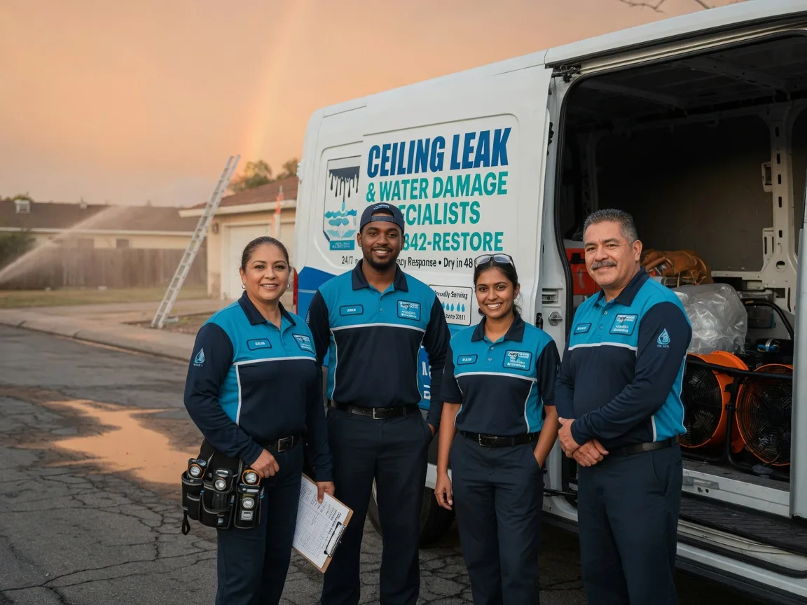 Ceiling Leak Cleanup company in Tresckow, PA